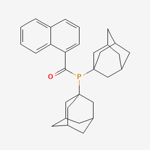 (Di(adamantan-1-yl)phosphino)(naphthalen-1-yl)methanone