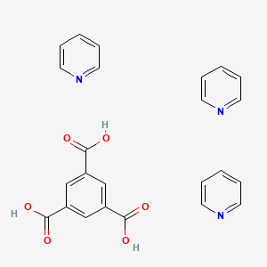 Benzene-1,3,5-tricarboxylic acid--pyridine (1/3)