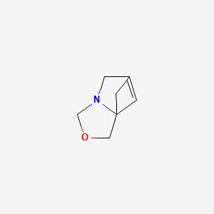 molecular formula C7H9NO B15166328 1H,3H,5H-6,7a-Methanopyrrolo[1,2-c][1,3]oxazole CAS No. 639091-96-6