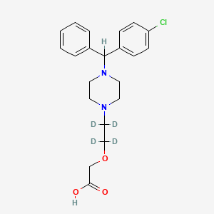 (+/-)-Cetirizine-d4 Dihydrochloride