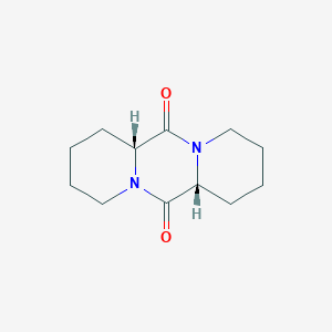 molecular formula C12H18N2O2 B1516636 cis-Octahydrodipyrido[1,2-a:1',2'-d]pyrazine-6,12(2H,6aH)-dione 