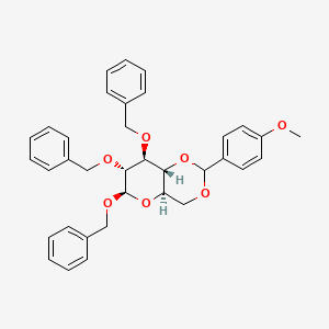 1,2,3-Tri-O-benzyl-4,6-O-(4-methoxybenzylidene)-b-D-glucopyranose