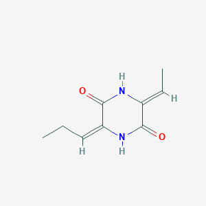 2,5-Piperazinedione,3-ethylidene-6-propylidene-(9CI)