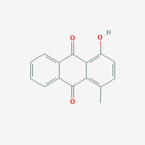 molecular formula C15H10O3 B15166659 1-Hydroxy-4-methylanthraquinone CAS No. 645389-64-6