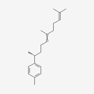 molecular formula C20H30 B15166707 1-[(2R)-6,10-Dimethylundeca-5,9-dien-2-yl]-4-methylbenzene CAS No. 647834-65-9