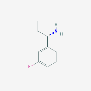 (1S)-1-(3-Fluorophenyl)prop-2-enylamine