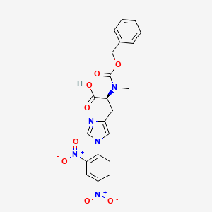 L-Histidine, 1-(2,4-dinitrophenyl)-N-methyl-N-[(phenylmethoxy)carbonyl]-