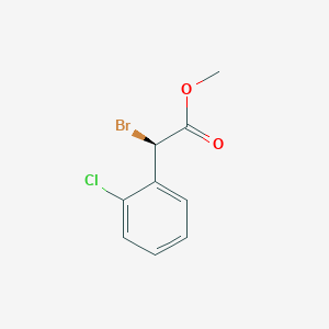 Methyl (2R)-2-bromo-2-(2-chlorophenyl)acetate