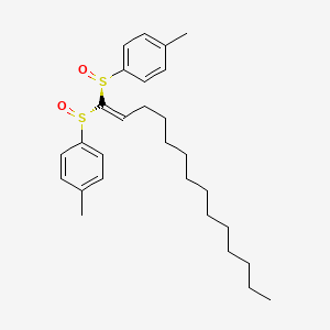 Benzene, 1,1'-[1-tetradecenylidenebis[(S)-sulfinyl]]bis[4-methyl-