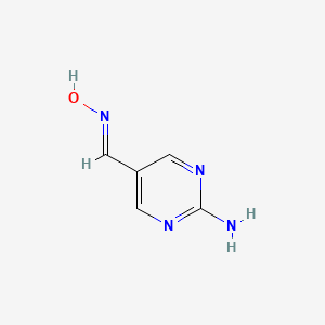 2-Aminopyrimidine-5-carbaldehyde oxime