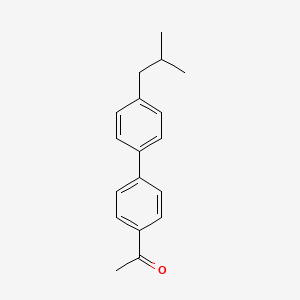 Ethanone, 1-[4'-(2-methylpropyl)[1,1'-biphenyl]-4-yl]-