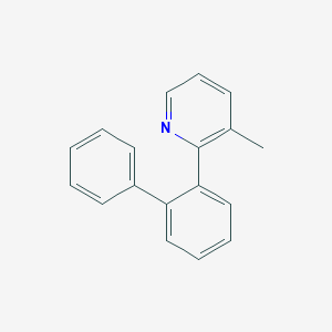 Pyridine, 2-[1,1'-biphenyl]-2-yl-3-methyl-