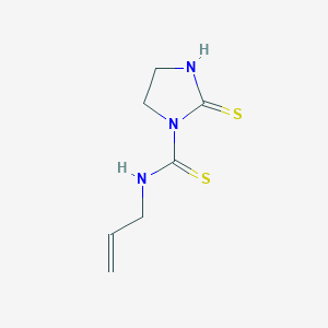 N-(Prop-2-en-1-yl)-2-sulfanylideneimidazolidine-1-carbothioamide