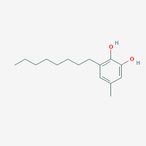 5-Methyl-3-octylbenzene-1,2-diol