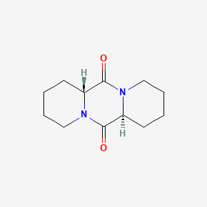 molecular formula C12H18N2O2 B1516700 trans-Octahydrodipyrido[1,2-a:1',2'-d]pyrazine-6,12(2H,6aH)-dione 