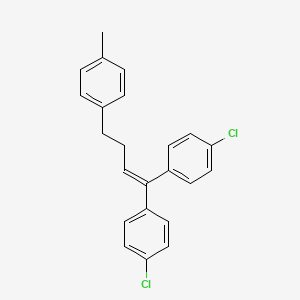 4-[4,4-Bis(4-chlorophenyl)-3-butenyl]toluene