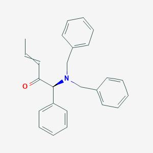 (1S)-1-(dibenzylamino)-1-phenylpent-3-en-2-one