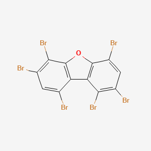 1,2,4,6,7,9-Hexabromodibenzo[b,d]furan