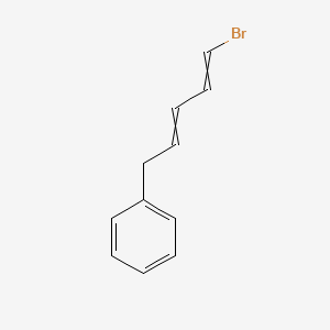 (5-Bromopenta-2,4-dien-1-YL)benzene