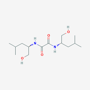 Ethanediamide, N,N'-bis[(1S)-1-(hydroxymethyl)-3-methylbutyl]-