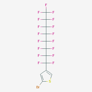 2-Bromo-4-(heptadecafluorooctyl)thiophene