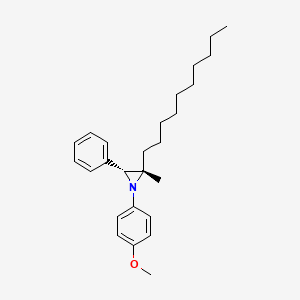 (2S,3R)-2-Decyl-1-(4-methoxyphenyl)-2-methyl-3-phenylaziridine