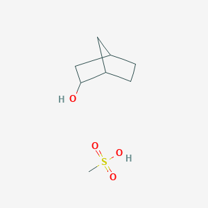 Methanesulfonic acid--bicyclo[2.2.1]heptan-2-ol (1/1)