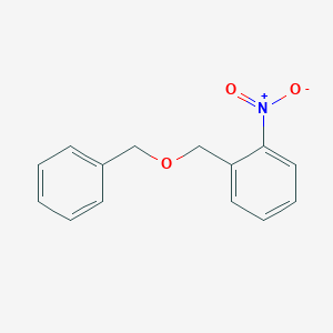 molecular formula C14H13NO3 B15167445 1-[(Benzyloxy)methyl]-2-nitrobenzene CAS No. 600731-30-4