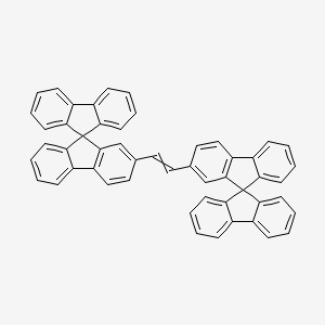 molecular formula C52H32 B15167499 2,2'-(Ethene-1,2-diyl)di(9,9'-spirobi[fluorene]) CAS No. 874099-75-9