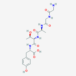 Glycylglycyl-L-alanyl-L-threonyl-L-tyrosine