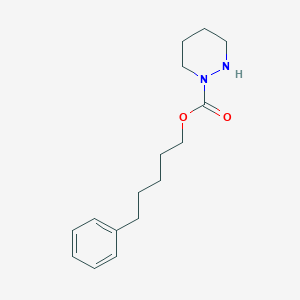 5-Phenylpentyl tetrahydropyridazine-1(2H)-carboxylate