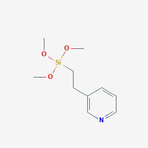 3-[2-(Trimethoxysilyl)ethyl]pyridine