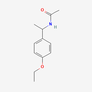 N-[1-(4-ethoxyphenyl)ethyl]acetamide