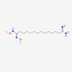 N~1~,N'~1~-Dimethoxytetradecanediimidamide