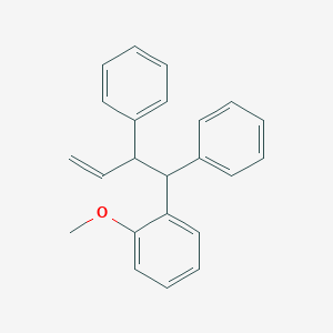 1,1'-[4-(2-Methoxyphenyl)but-1-ene-3,4-diyl]dibenzene