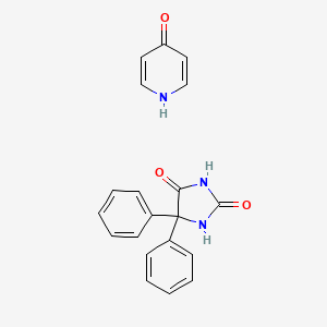 5,5-diphenylimidazolidine-2,4-dione;1H-pyridin-4-one