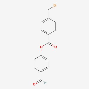 4-Formylphenyl 4-(bromomethyl)benzoate