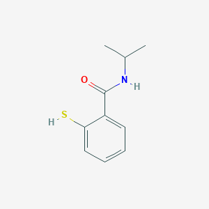 molecular formula C10H13NOS B1516801 N-isopropyl-2-mercaptobenzamide 