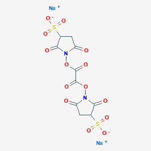 molecular formula C10H6N2Na2O14S2 B1516803 Bis(sulfosuccinimidyl)oxalate sodium salt 