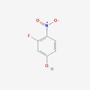 molecular formula C6H4FNO3 B151681 3-Fluoro-4-nitrophenol CAS No. 394-41-2
