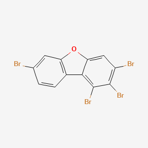 1,2,3,7-Tetrabromo-dibenzofuran