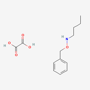 oxalic acid;N-phenylmethoxybutan-1-amine