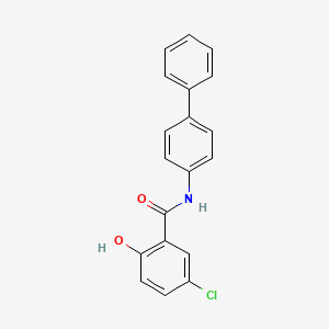 N-([1,1'-Biphenyl]-4-yl)-5-chloro-2-hydroxybenzamide