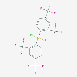 Silane, bis[2,4-bis(trifluoromethyl)phenyl]dichloro-