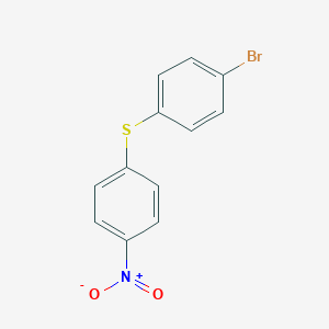 molecular formula C12H8BrNO2S B151683 (4-Bromophenyl)(4-nitrophenyl)sulfane CAS No. 21969-12-0