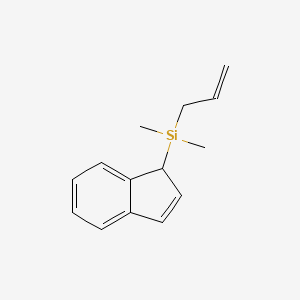 (1H-Inden-1-yl)(dimethyl)(prop-2-en-1-yl)silane