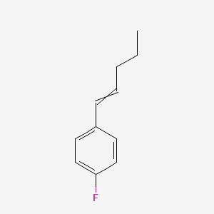 1-Fluoro-4-(pent-1-en-1-yl)benzene