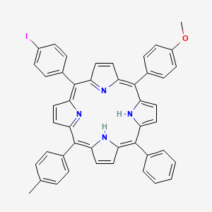 5-(4-Iodophenyl)-10-(4-methoxyphenyl)-20-(4-methylphenyl)-15-phenylporphyrin