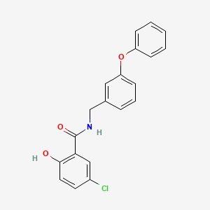 5-Chloro-2-hydroxy-N-(3-phenoxybenzyl)benzamide