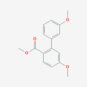 [1,1'-Biphenyl]-2-carboxylic acid, 3',5-dimethoxy-, methyl ester